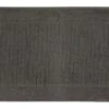 Christy Supreme Terry Towelling Bath Mat Graphite