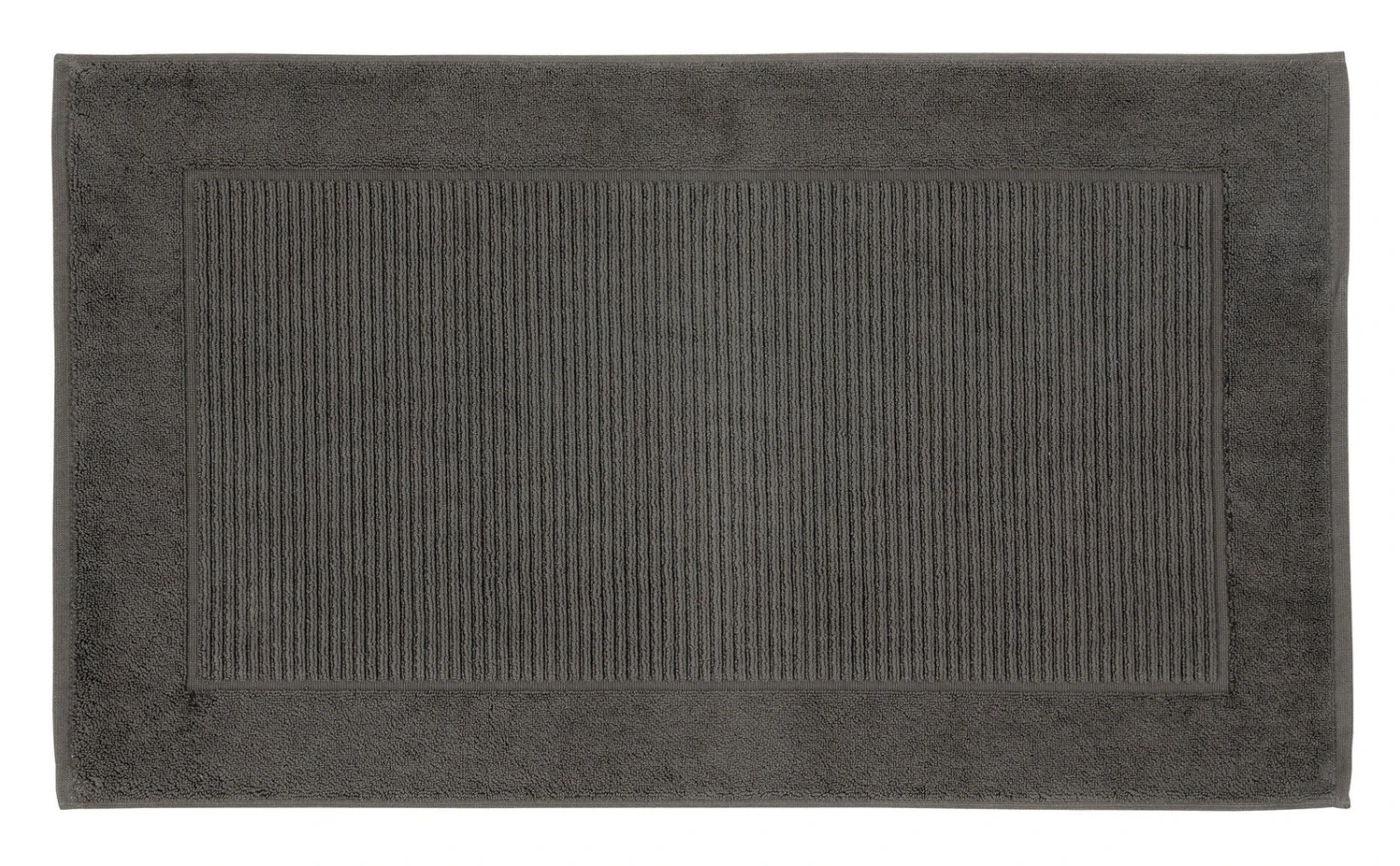 Christy Supreme Terry Towelling Bath Mat Graphite 1 Christy Supreme Terry Towelling Bath Mat Graphite