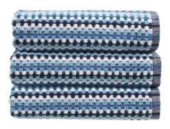Christy Carnaby Stripe Towel Blue