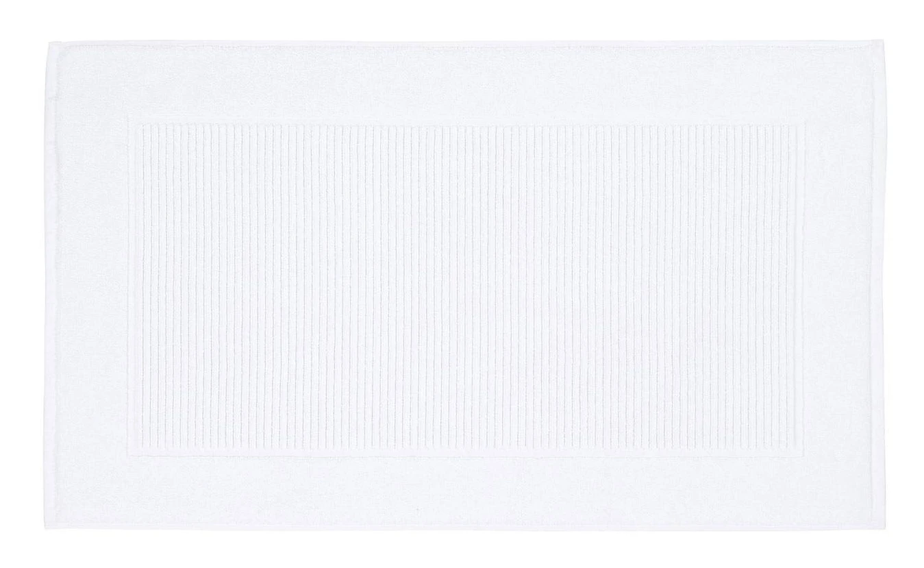 Christy Supreme Terry Towelling Bath Mat White 1 Christy Supreme Terry Towelling Bath Mat White