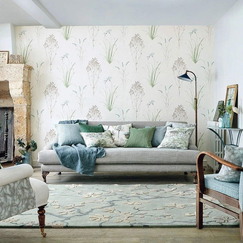 Sanderson Anthea China Blue 47107 Rug 1 Sanderson Anthea China Blue 47107 Rug