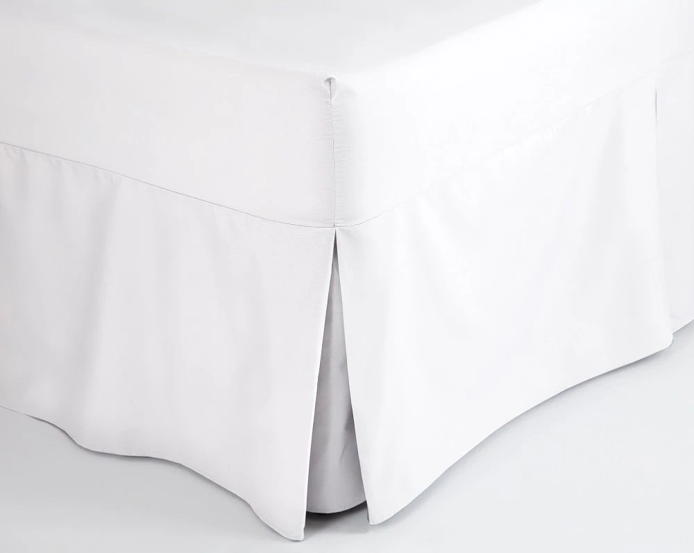 Belledorm 200 Count Platform Valance - White 1 Belledorm 200 Count Platform Valance - White