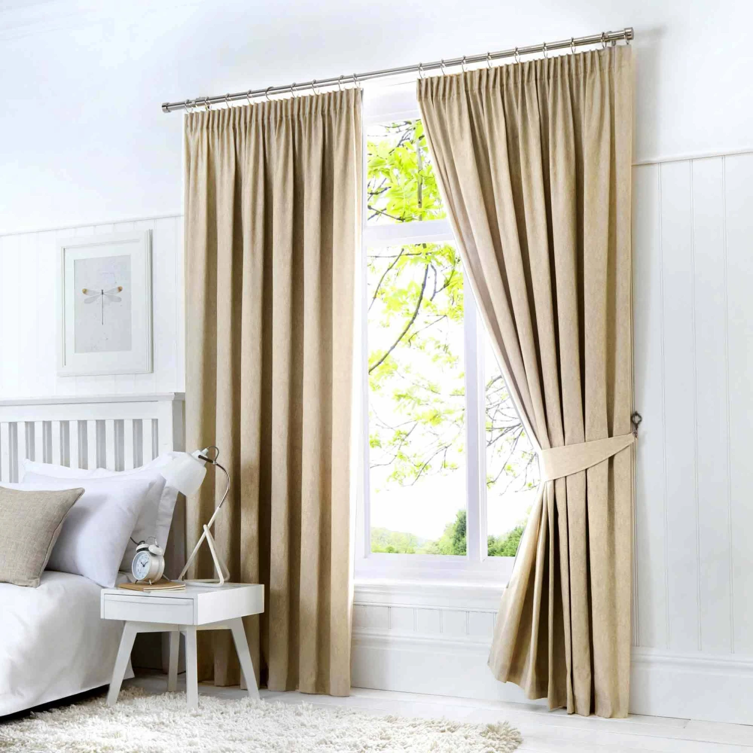 Fusion Dijon Natural Blackout Curtains 1 Fusion Dijon Natural Blackout Curtains