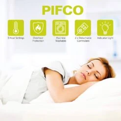 PIFCO PE109 Heated Fitted Under Blanket Cover Single -Home Comforts Shop 33000 16649