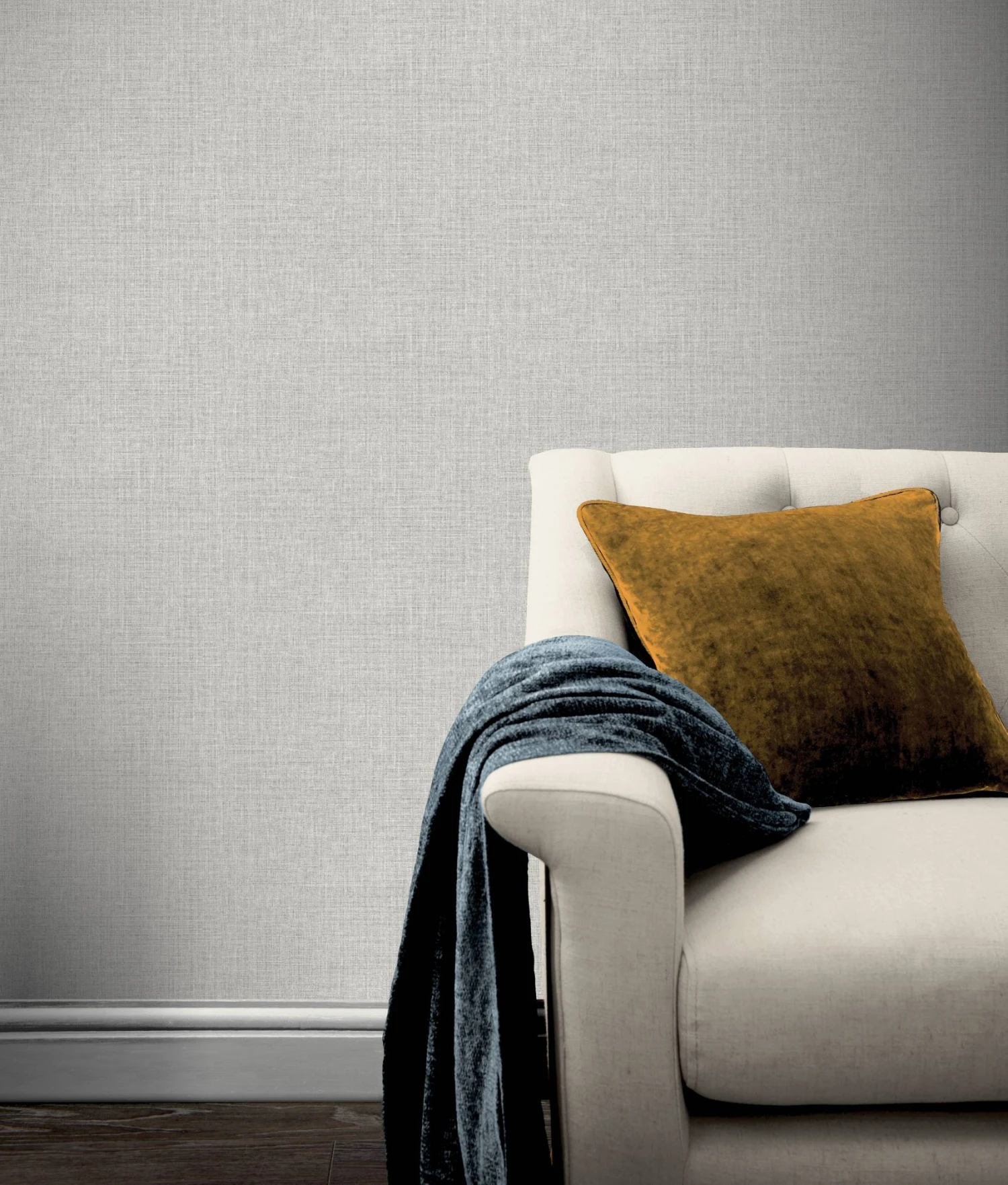 Arthouse Country Plain Grey Wallpaper 2 Arthouse Country Plain Grey Wallpaper - Image 2