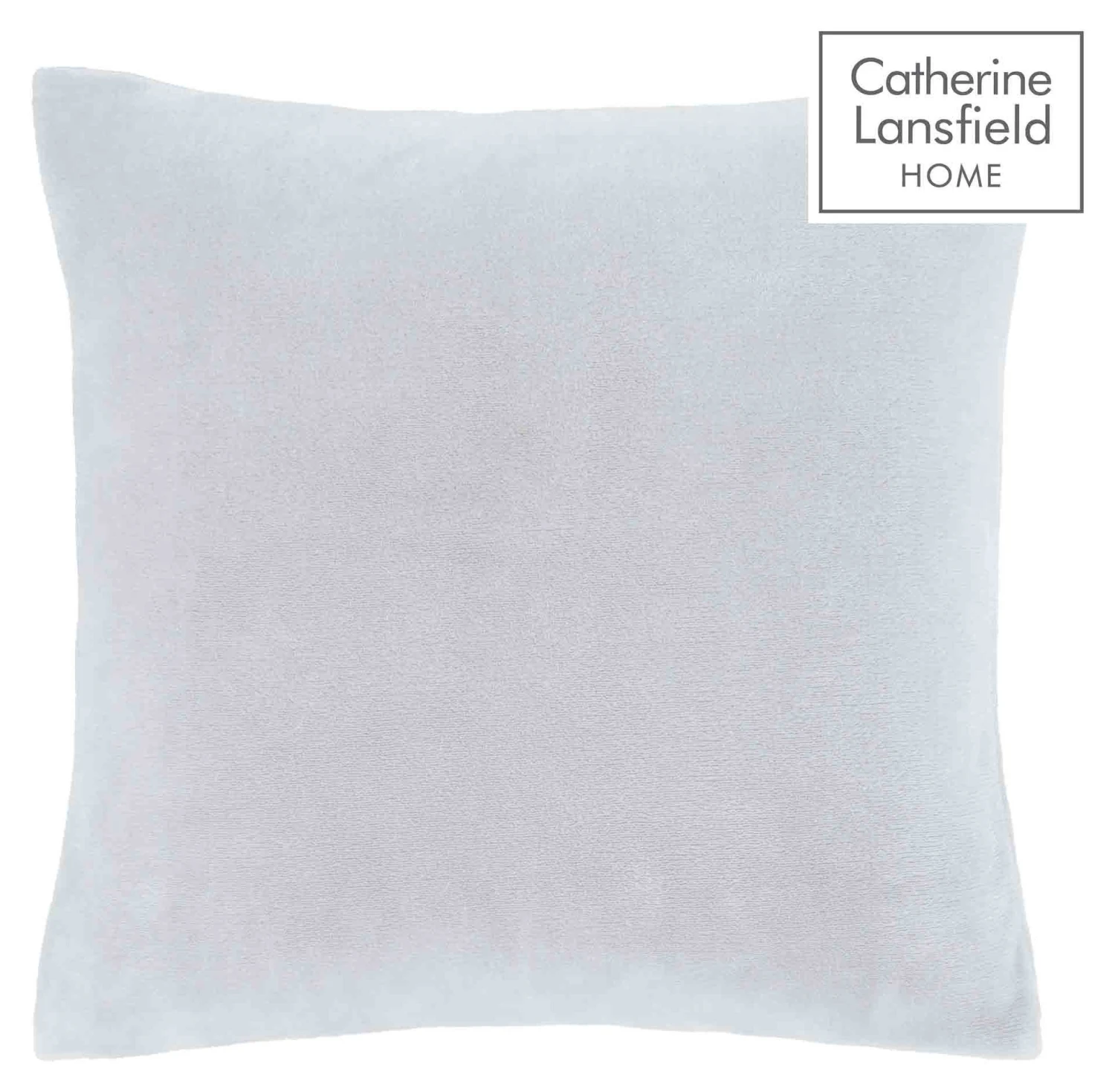 Catherine Lansfield Raschel Velvet Touch Cushion Silver 1 Catherine Lansfield Raschel Velvet Touch Cushion Silver