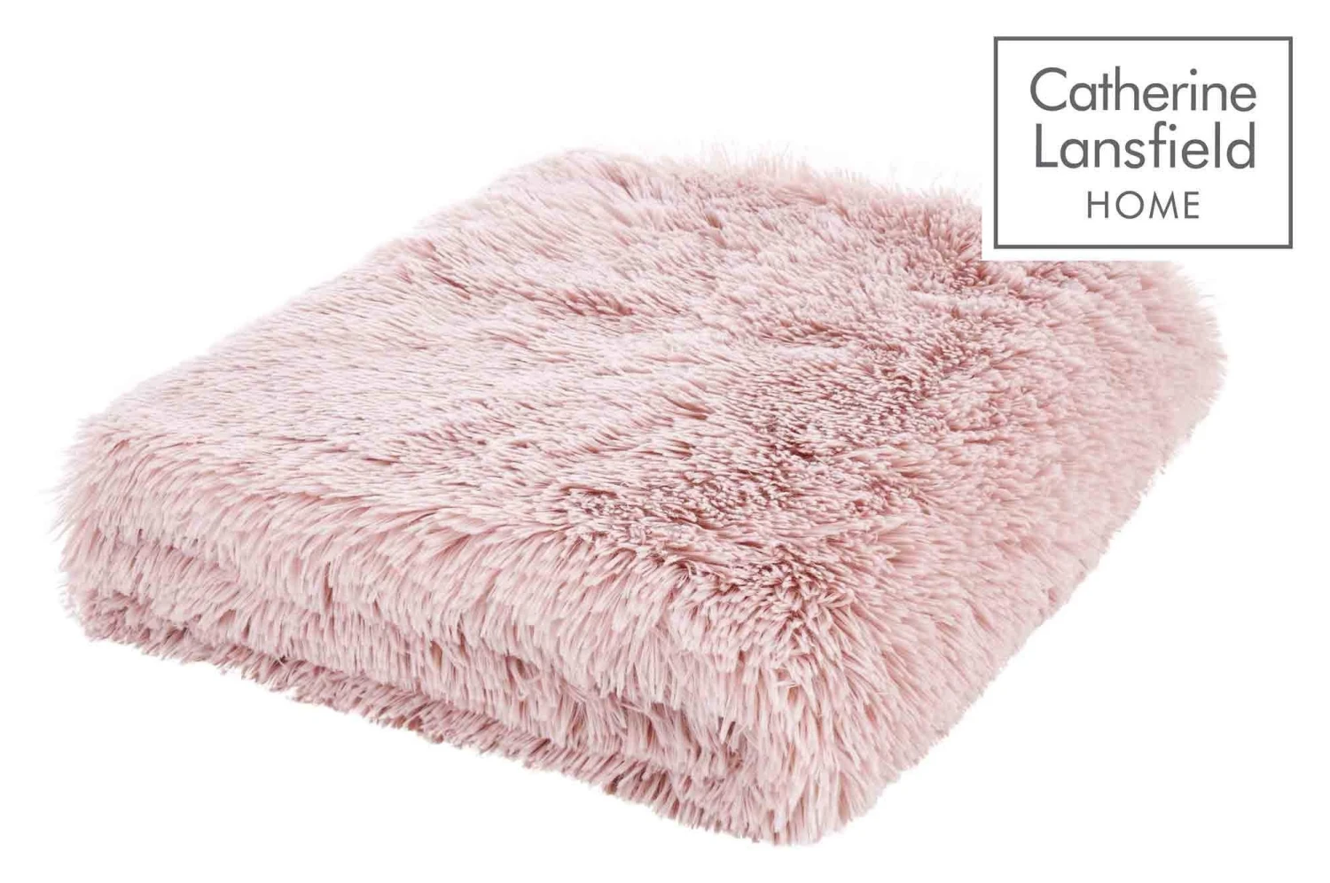 Catherine Lansfield Cuddly Throw Blush 1 Catherine Lansfield Cuddly Throw Blush
