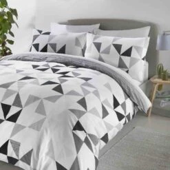 Fusion Hendra Duvet Cover Set Grey