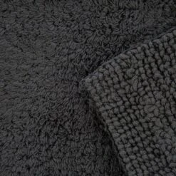 Christy Reversible Pedestal Mat - Graphite 5 Christy Reversible Pedestal Mat - Graphite -Home Comforts Shop 36187 14470