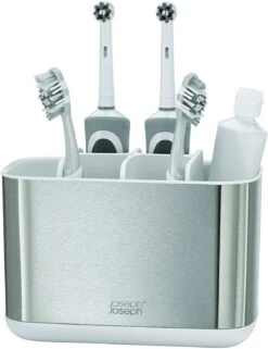 Joseph Joseph Large Steel Toothbrush Caddy 5 Joseph Joseph Large Steel Toothbrush Caddy -Home Comforts Shop 36224 14435