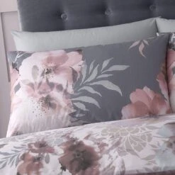 Catherine Lansfield Dramatic Floral Grey Duvet Set 7 Catherine Lansfield Dramatic Floral Grey Duvet Set -Home Comforts Shop 38141 13339