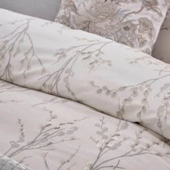 Laura Ashley Pussy Willow Dove Grey Duvet Set -Home Comforts Shop 44305 6146