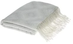Laura Ashley Payton Silver Throw