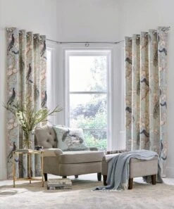 Laura Ashley Belvedere Duck Egg Curtains