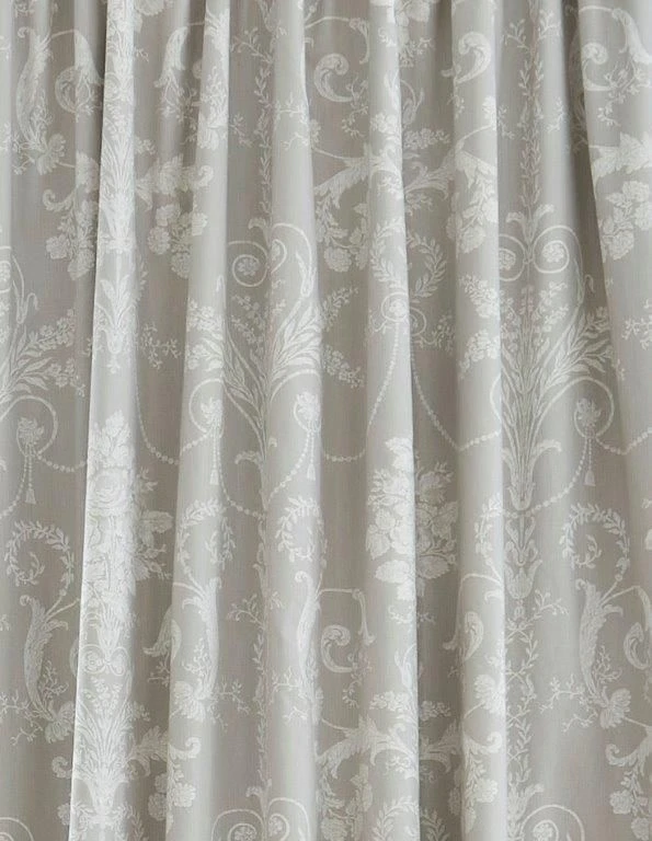Laura Ashley Josette Dove Grey Curtains 2 Laura Ashley Josette Dove Grey Curtains - Image 2
