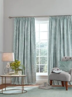 Laura Ashley Josette Duck Egg Curtains
