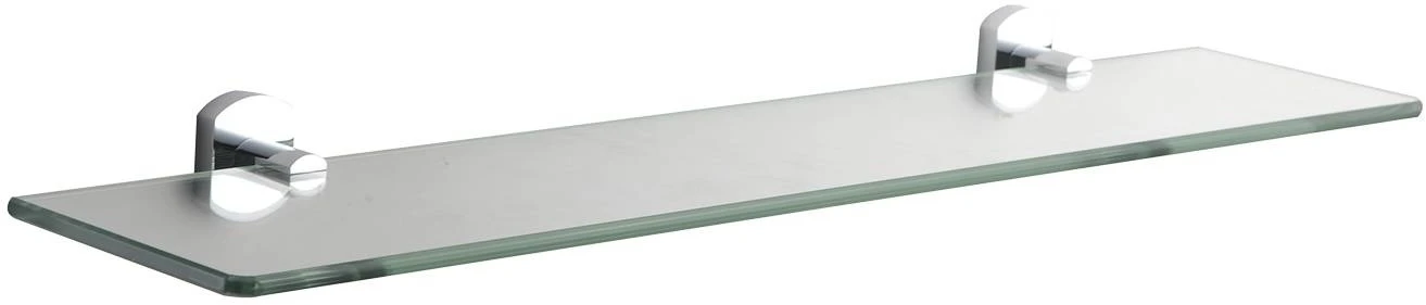 Showerdrape Admirality Glass Vanity Shelf 60cm Chrome 1 Showerdrape Admirality Glass Vanity Shelf 60cm Chrome