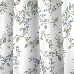 Dreams & Drapes Nora Blossom Curtains Green 66x72 5 Dreams & Drapes Nora Blossom Curtains Green 66x72 -Home Comforts Shop 47096 2014