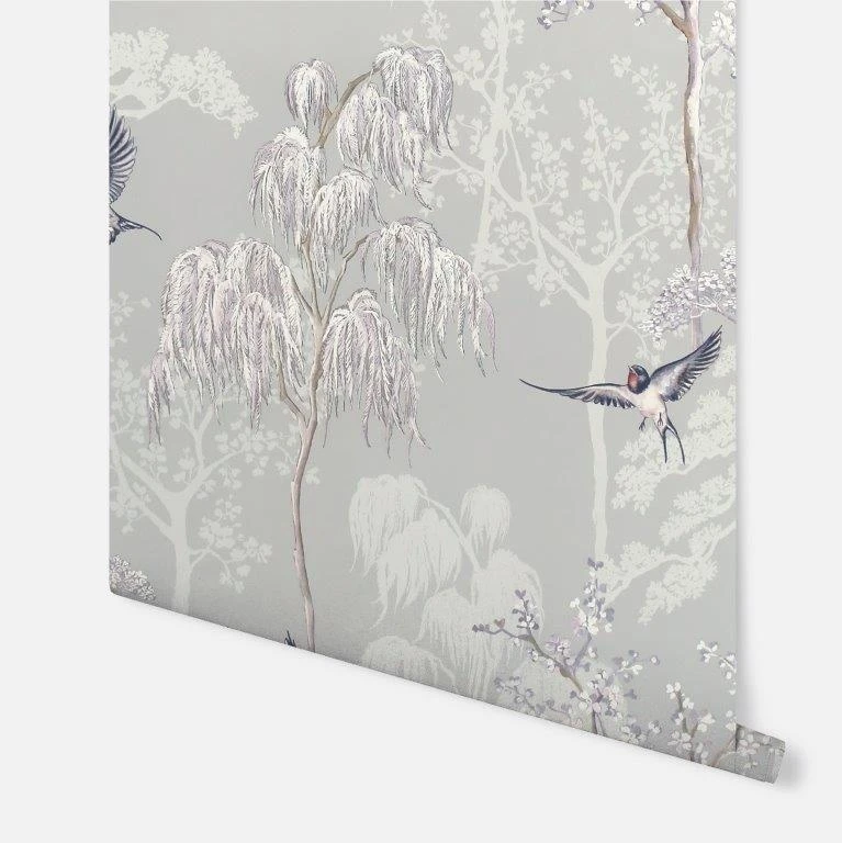 Arthouse Japanese Garden Grey Wallpaper 4 Arthouse Japanese Garden Grey Wallpaper - Image 4