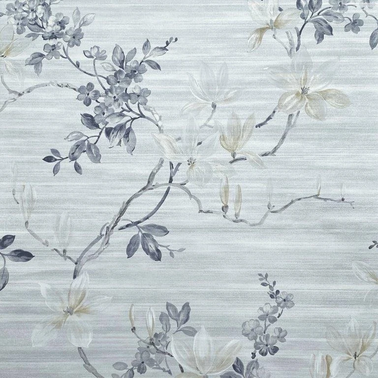 Arthouse Jardin Floral Grey Wallpaper 1 Arthouse Jardin Floral Grey Wallpaper