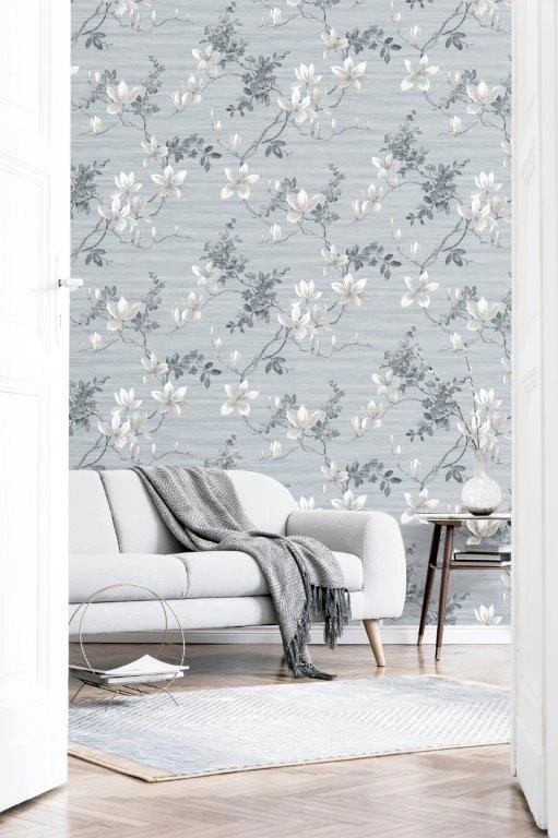 Arthouse Jardin Floral Grey Wallpaper 3 Arthouse Jardin Floral Grey Wallpaper - Image 3