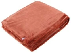 Heat Holder Fleece Blanket/Throw - Copper