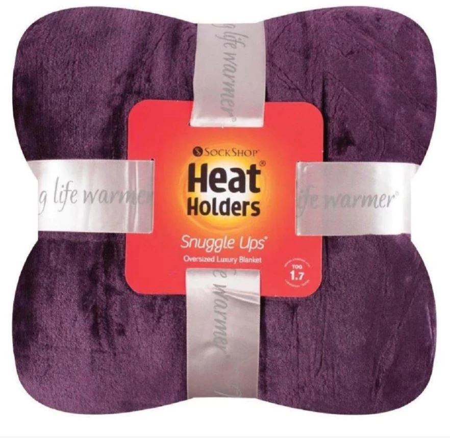 Heat Holder Fleece Blanket/Throw - Mulled Wine 2 Heat Holder Fleece Blanket/Throw - Mulled Wine - Image 2