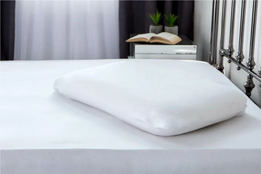 Belledorm Jersey White Classic Pillowcase Pair 2 Belledorm Jersey White Classic Pillowcase Pair - Image 2