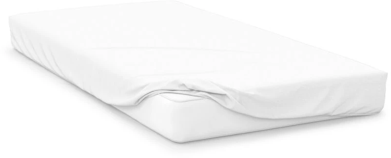 Belledorm Jersey White Bunk Fitted Sheet 25cm 1 Belledorm Jersey White Bunk Fitted Sheet 25cm