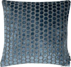 Malini Jorvik Blue Cushion 43cm X 43cm