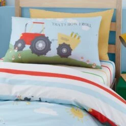 Bedlam Farmyard Friends Blue Duvet Cover Set -Home Comforts Shop 51140 30429