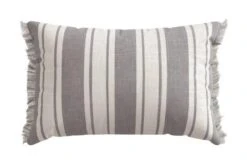 Helena Springfield Classic Stripe Cushion Grey White