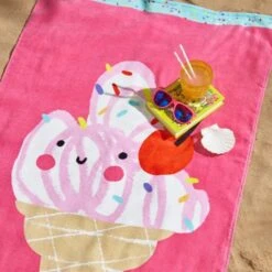 Catherine Lansfield Im Melting Beach Towel 7 Catherine Lansfield Im Melting Beach Towel -Home Comforts Shop 51548 29347