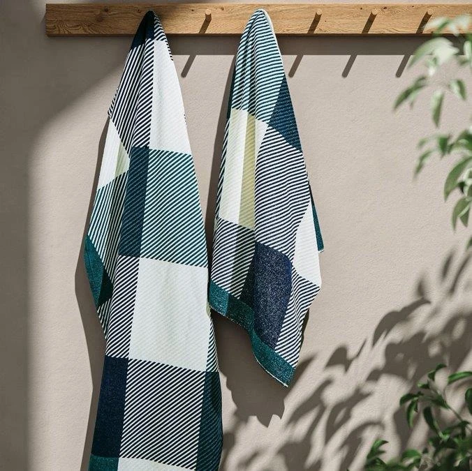 Ted Baker House Check Beach Towel 2 Ted Baker House Check Beach Towel - Image 2