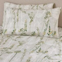 Dreams & Drapes Wild Stems Green Duvet Set -Home Comforts Shop 53588 25499