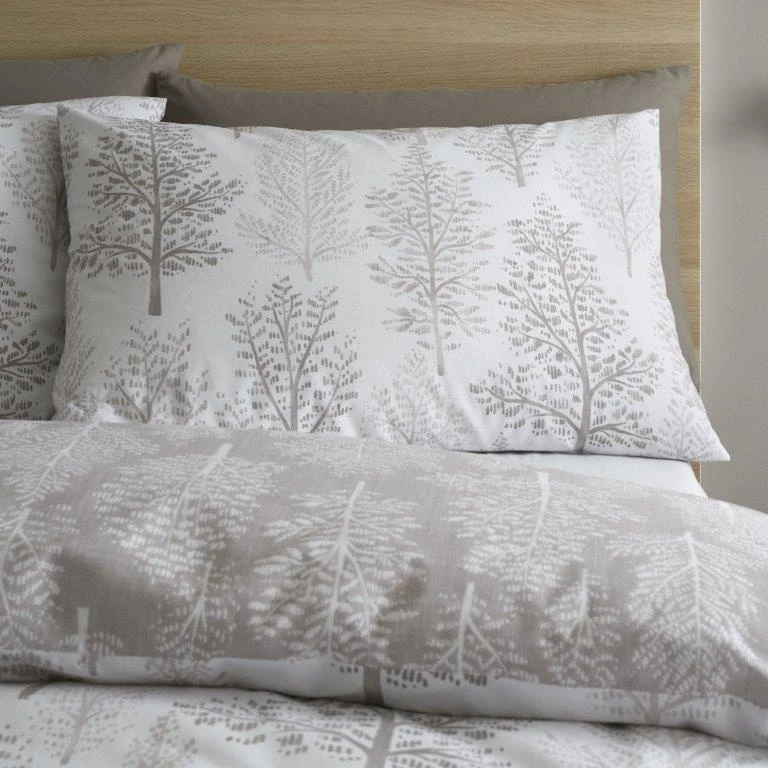 Catherine Lansfield Wilda Tree Natural Duvet Set 4 Catherine Lansfield Wilda Tree Natural Duvet Set - Image 4