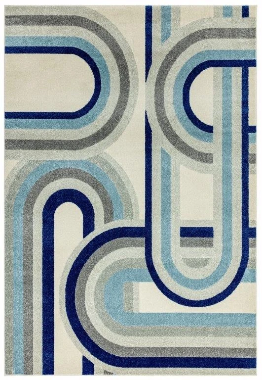 Asiatic Nova Rug Retro Blue 1 Asiatic Nova Rug Retro Blue
