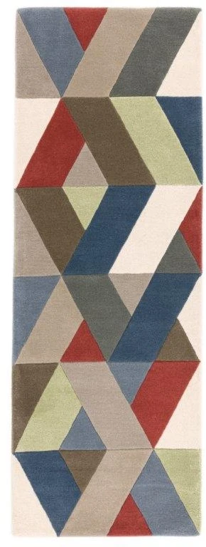 Asiatic Funk Chevron 01 Rug - Multi 2 Asiatic Funk Chevron 01 Rug - Multi - Image 2